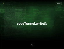Tablet Screenshot of codetunnel.com